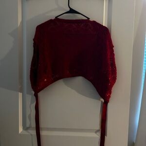 Elegant Red Sweater